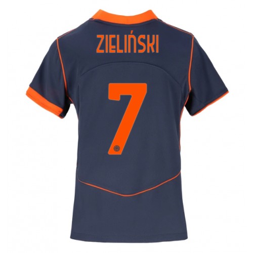 Ženski Nogometni dresi Inter Milan Piotr Zielinski #7 Tretji 2025-26 Kratek Rokav